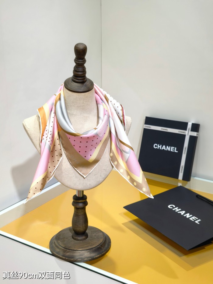 Chanel Silk make scarf SCC2502 90*90cm