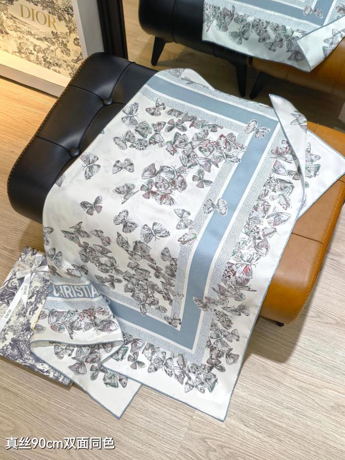 Dior Silk make scarf SDO2520 90*90cm