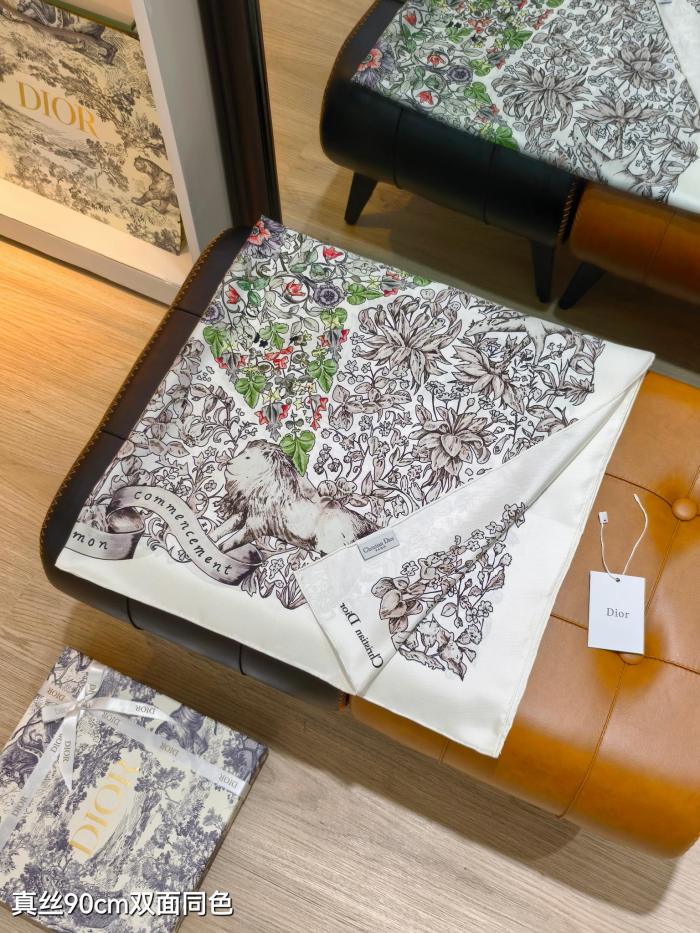 Dior Silk make scarf SDO2515 90*90cm