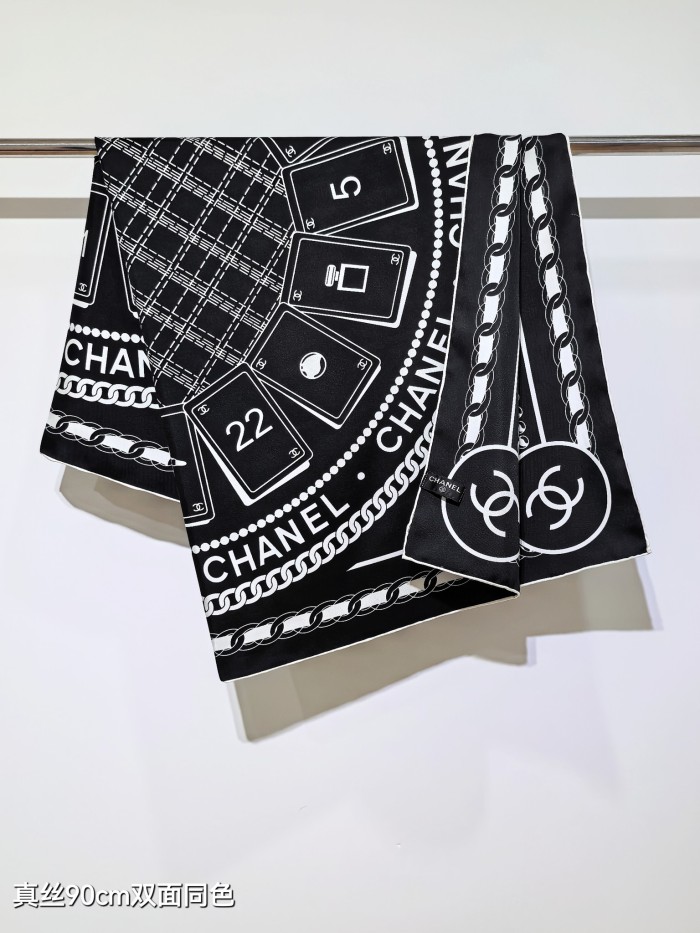 Chanel Silk make scarf SCC2532 90*90cm