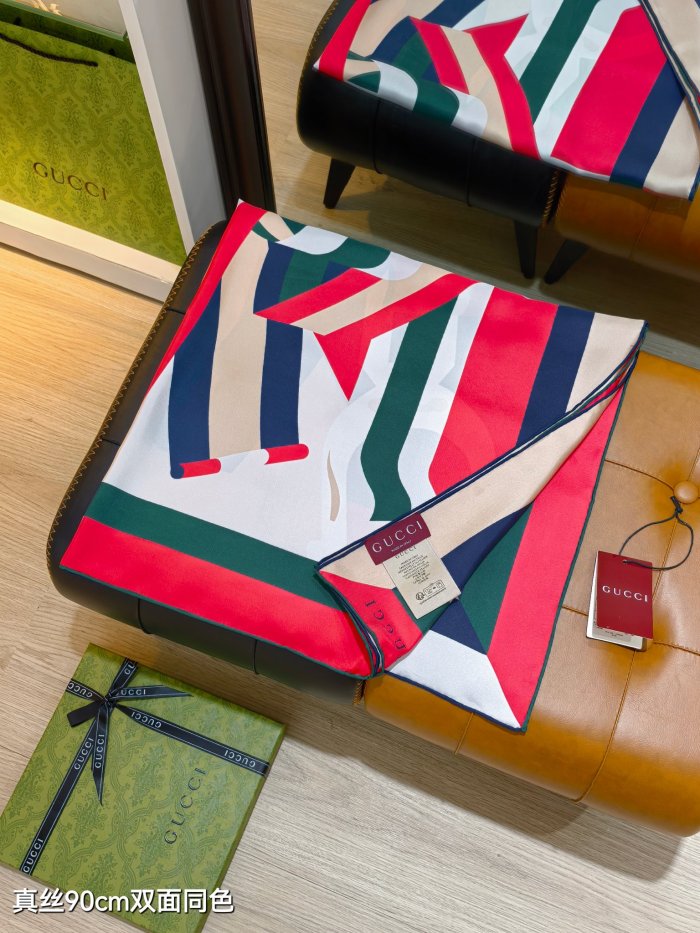Gucci Silk make scarf SGC2508 90*90cm