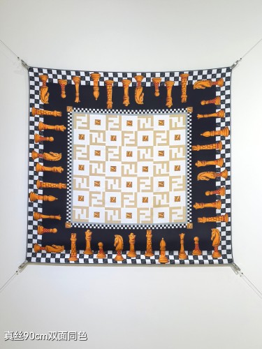 Fendi Silk make scarf SFD2506 90*90cm