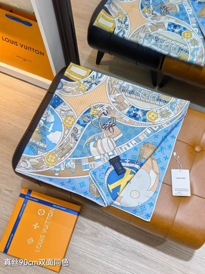 LV Silk make scarf SLV2520 90*90cm