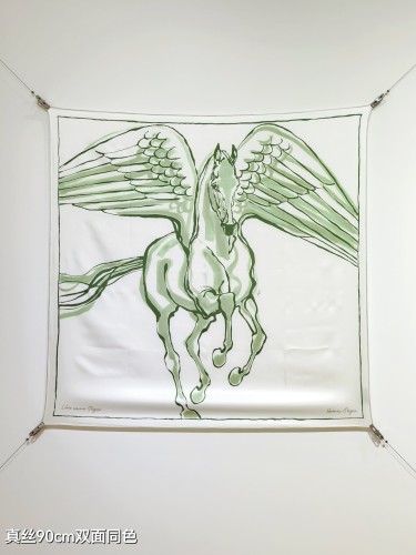Hermes Silk make scarf SHMS2525 90*90cm