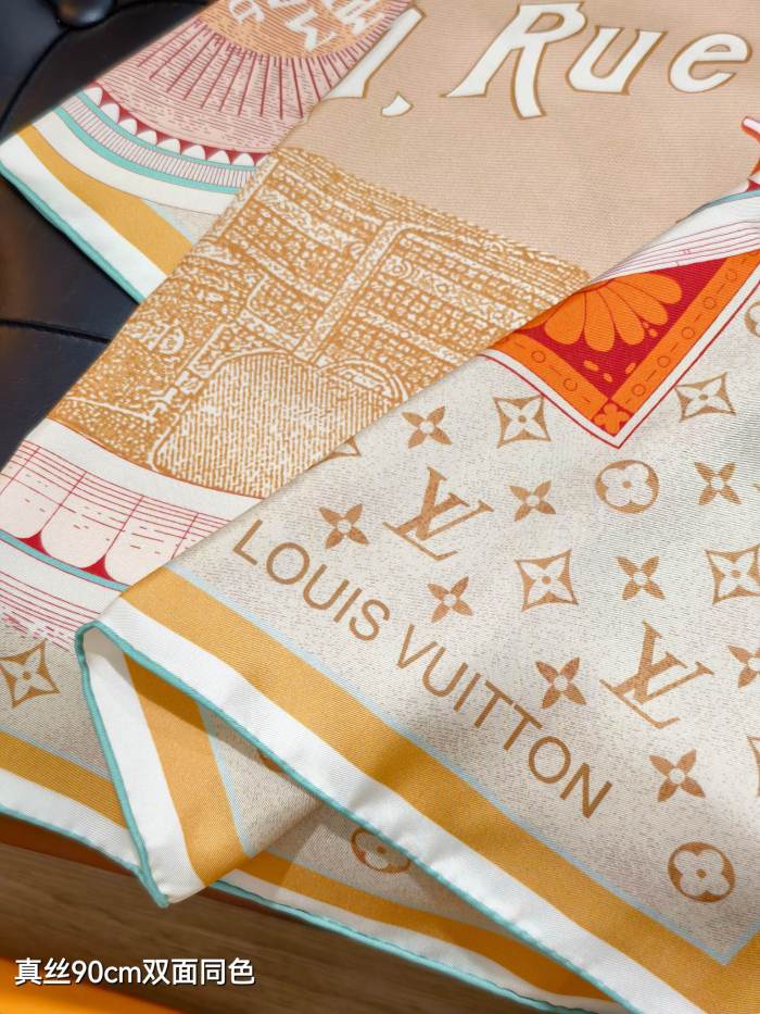 LV Silk make scarf SLV2519 90*90cm