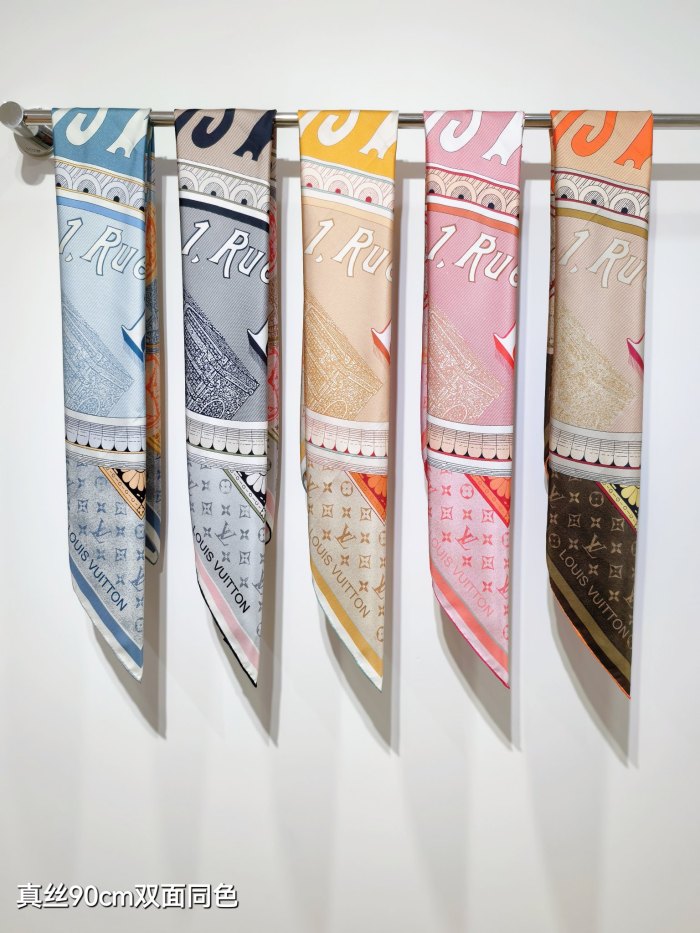 LV Silk make scarf SLV2519 90*90cm