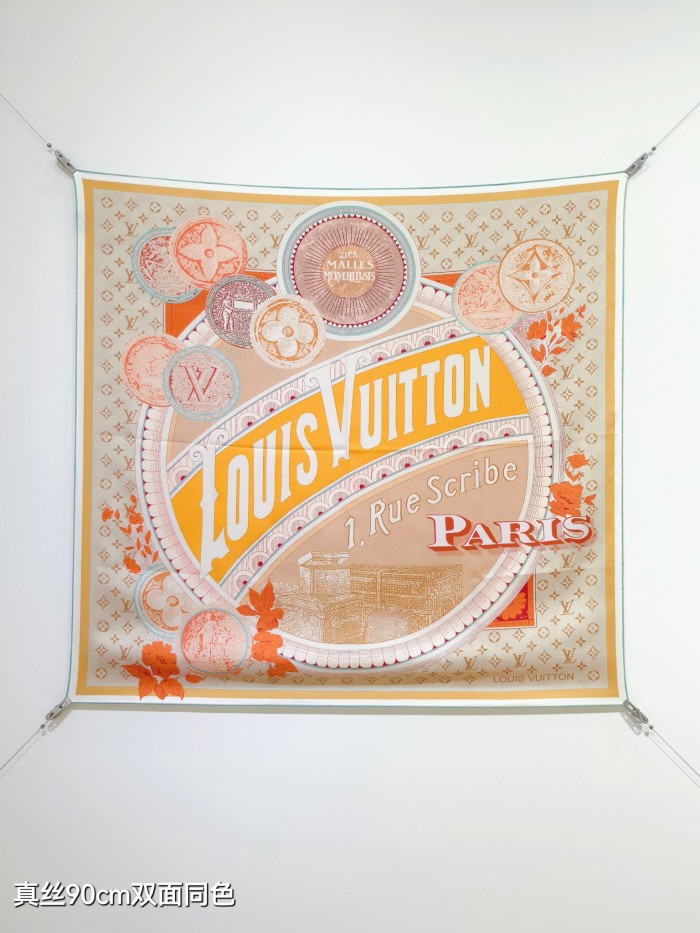 LV Silk make scarf SLV2519 90*90cm