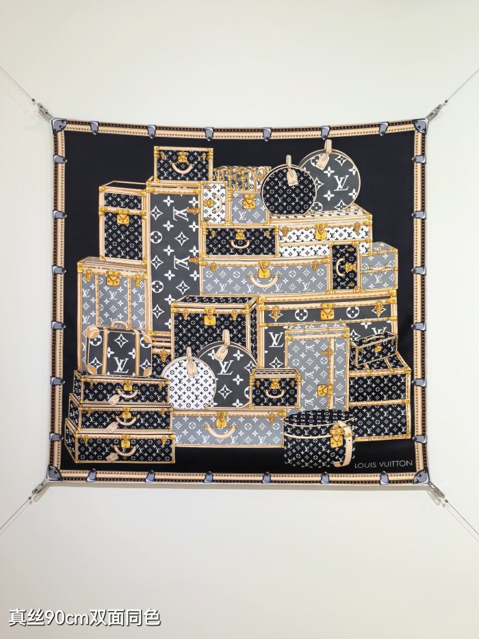LV Silk make scarf SLV2515 90*90cm