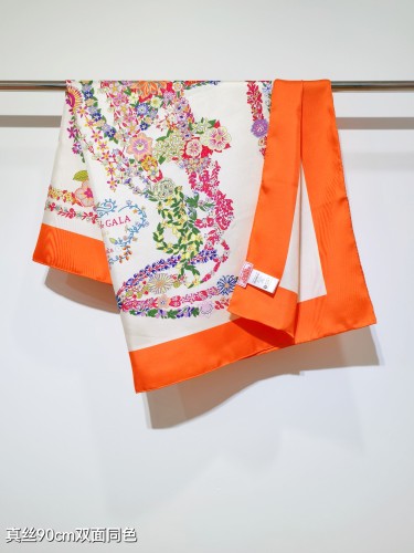 Hermes Silk make scarf SHMS2524 90*90cm