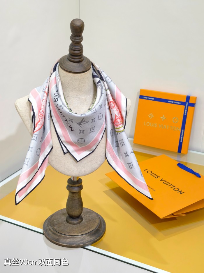 LV Silk make scarf SLV2519 90*90cm