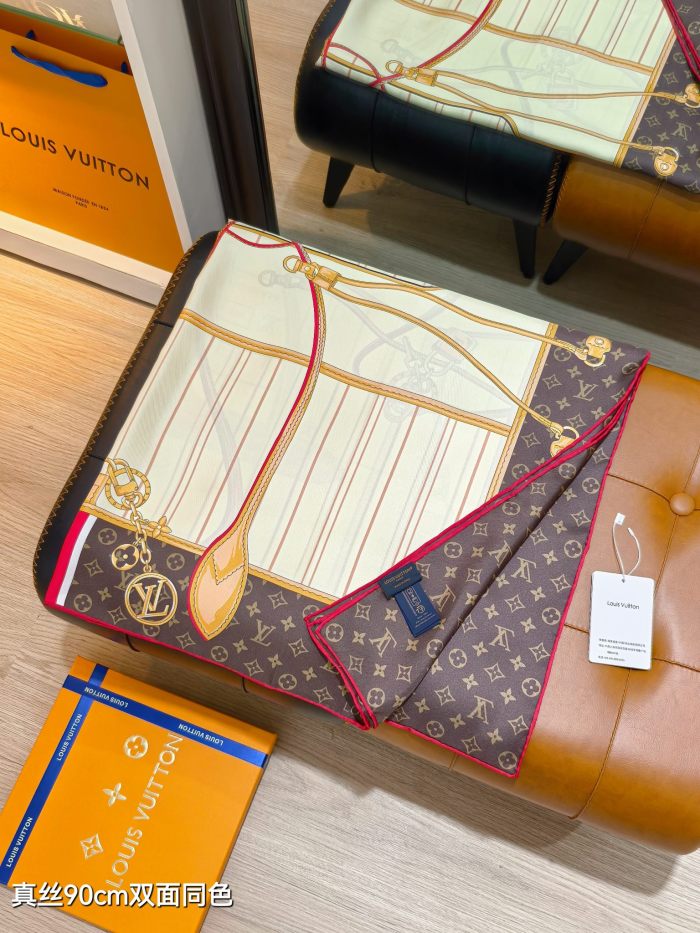 LV Silk make scarf SLV2511 90*90cm