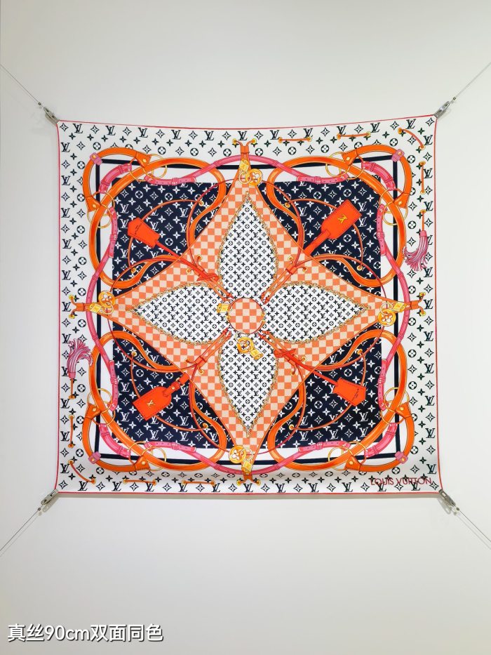 LV Silk make scarf SLV2509 90*90cm