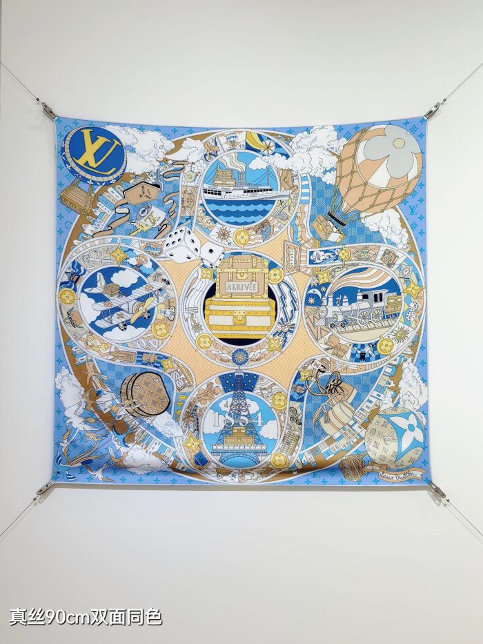 LV Silk make scarf SLV2520 90*90cm