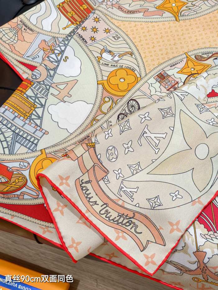 LV Silk make scarf SLV2520 90*90cm