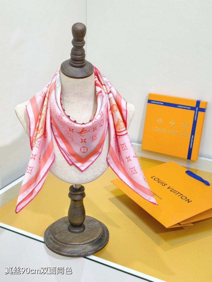 LV Silk make scarf SLV2519 90*90cm