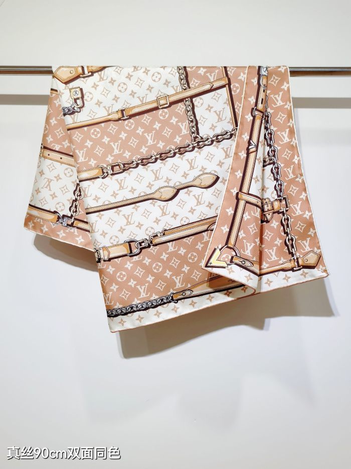 LV Silk make scarf SLV2508 90*90cm