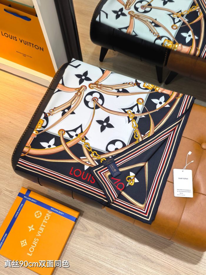 LV Silk make scarf SLV2510 90*90cm