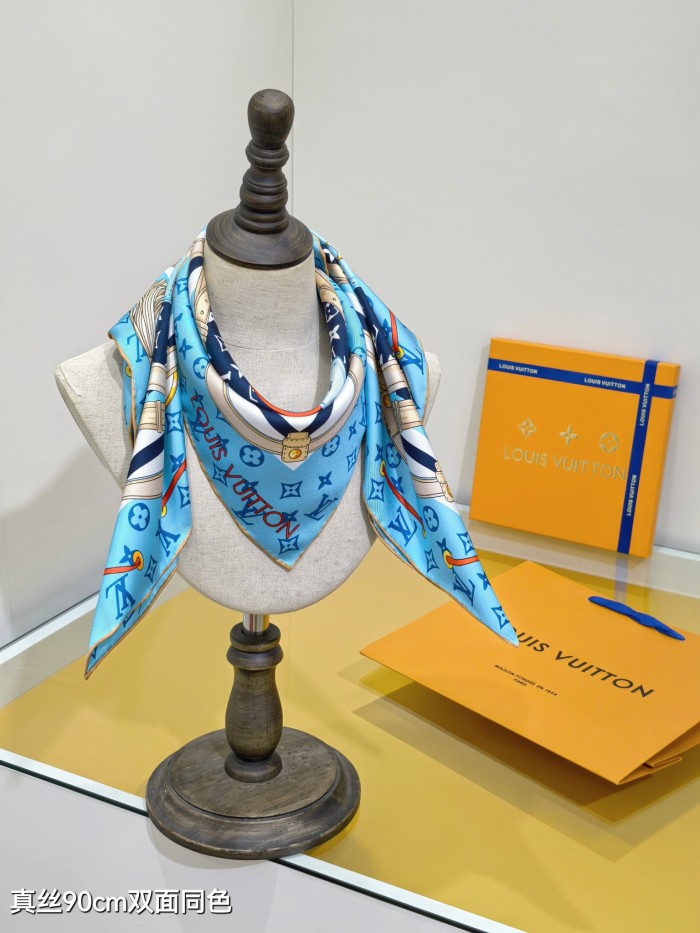 LV Silk make scarf SLV2509 90*90cm