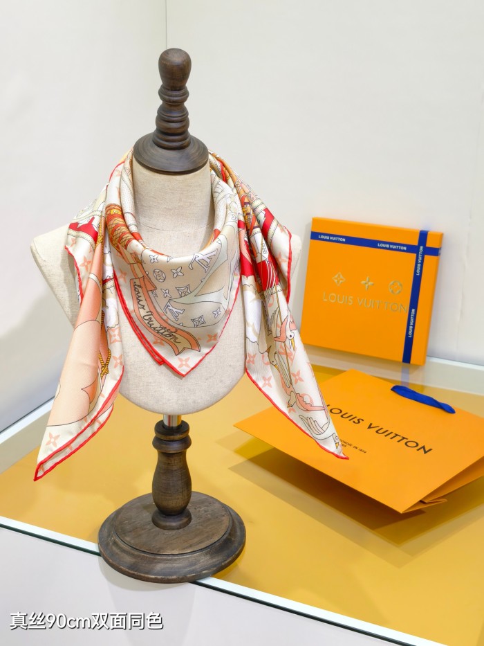 LV Silk make scarf SLV2520 90*90cm