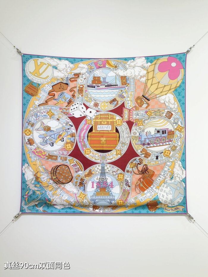 LV Silk make scarf SLV2520 90*90cm