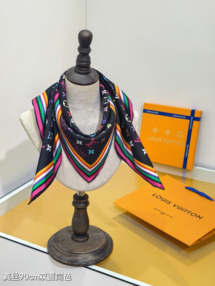 LV Silk make scarf SLV2505 90*90cm