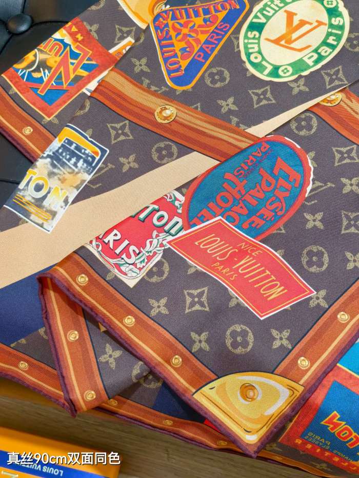 LV Silk make scarf SLV2518 90*90cm