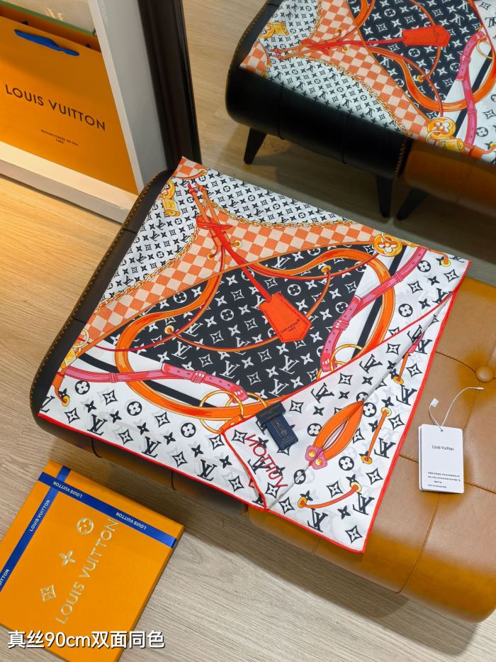 LV Silk make scarf SLV2509 90*90cm
