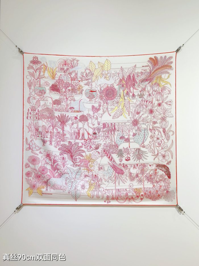 Hermes Silk make scarf SHMS2529 90*90cm