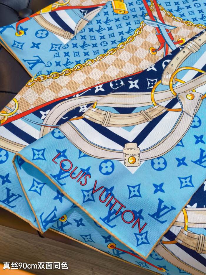 LV Silk make scarf SLV2509 90*90cm