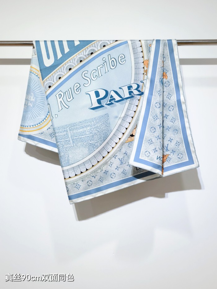 LV Silk make scarf SLV2519 90*90cm
