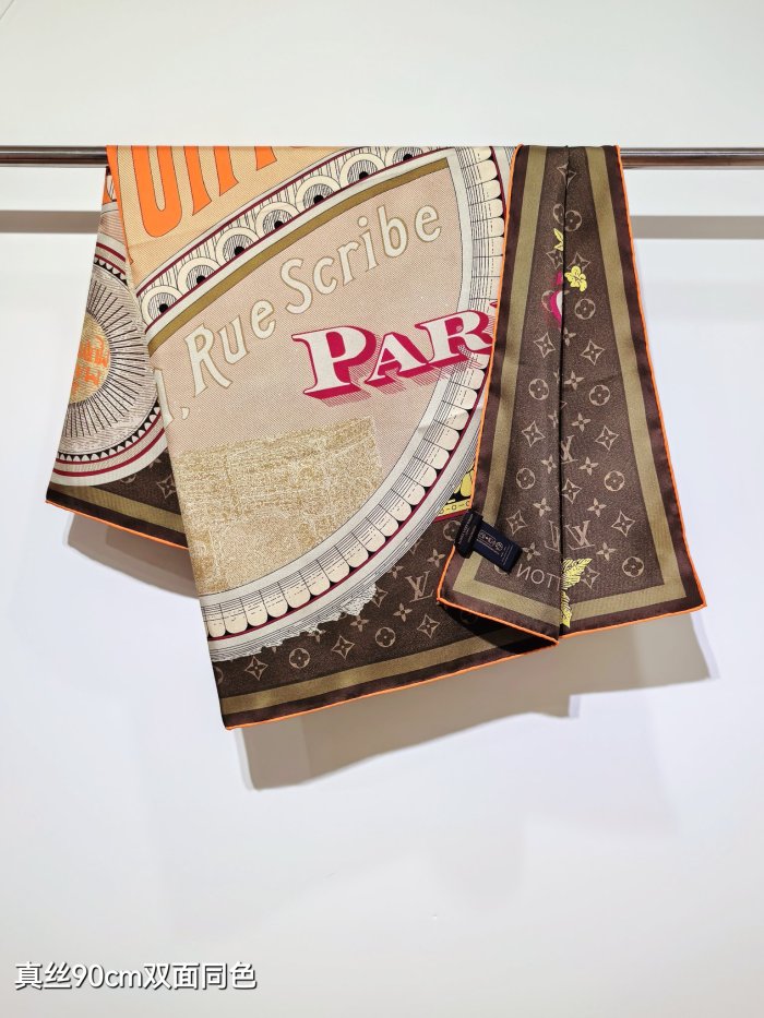 LV Silk make scarf SLV2519 90*90cm