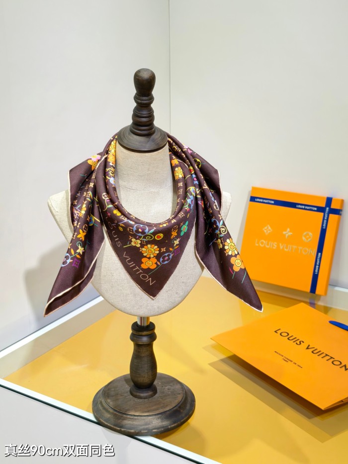LV Silk make scarf SLV2503 90*90cm