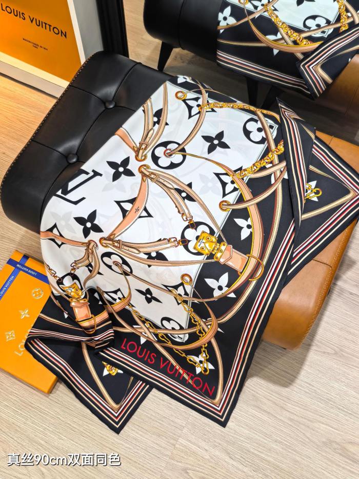 LV Silk make scarf SLV2510 90*90cm