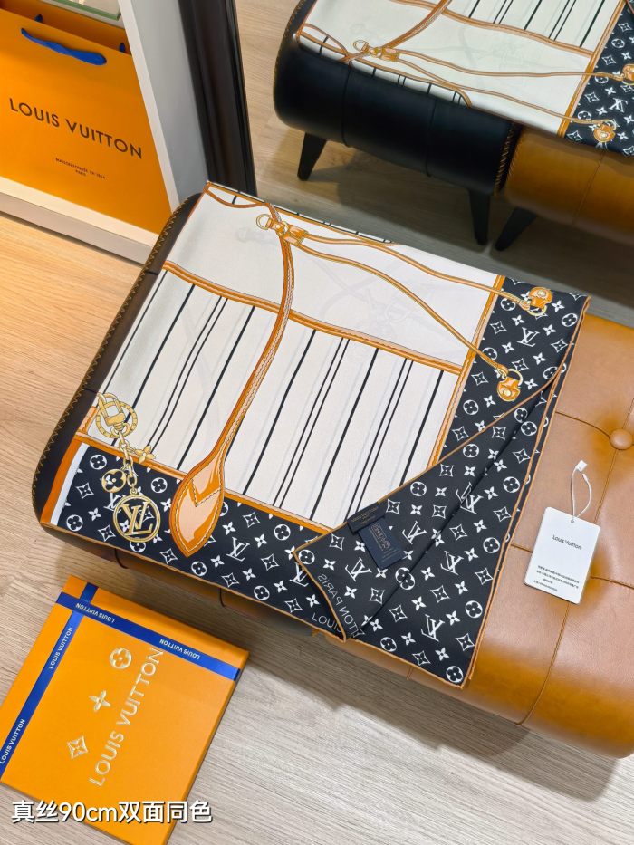 LV Silk make scarf SLV2511 90*90cm