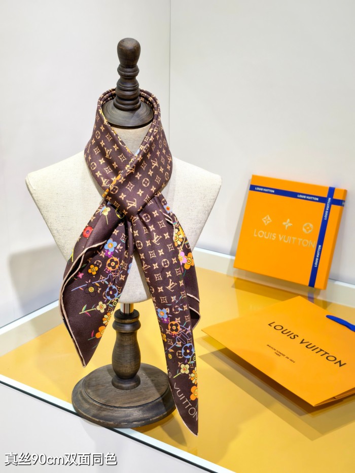 LV Silk make scarf SLV2503 90*90cm