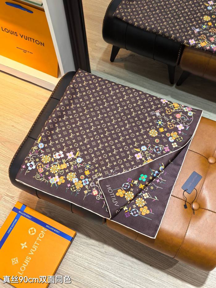 LV Silk make scarf SLV2503 90*90cm