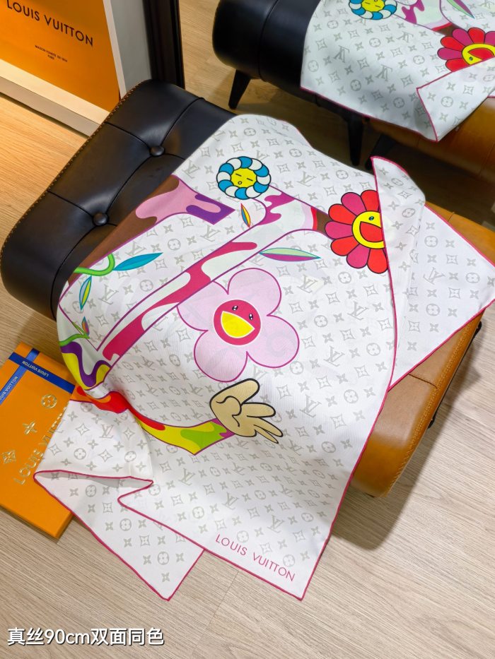 LV Silk make scarf SLV2506 90*90cm