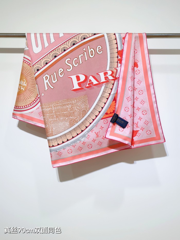 LV Silk make scarf SLV2519 90*90cm