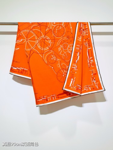 Hermes Silk make scarf SHMS2543 90*90cm
