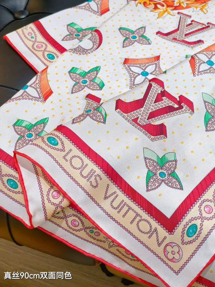 LV Silk make scarf SLV2523 90*90cm