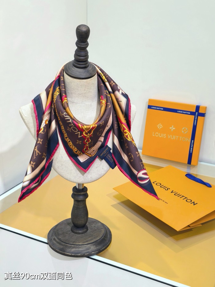 LV Silk make scarf SLV2522 90*90cm