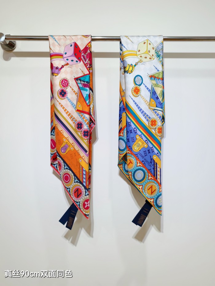 LV Silk make scarf SLV2539 90*90cm