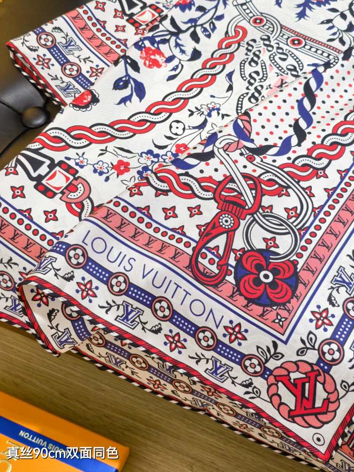 LV Silk make scarf SLV2537 90*90cm