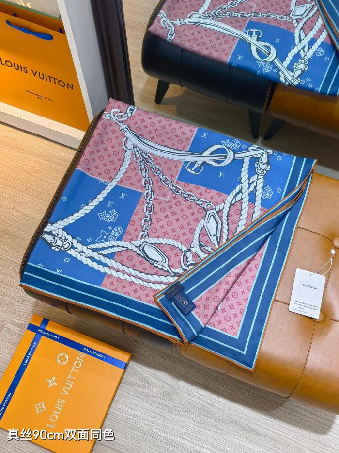 LV Silk make scarf SLV2527 90*90cm