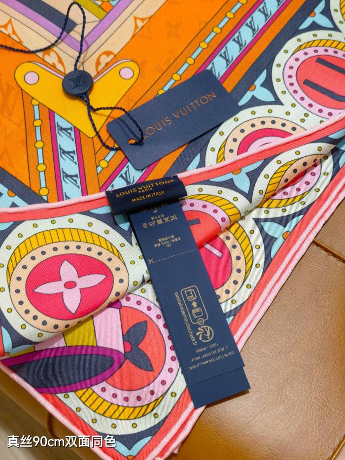 LV Silk make scarf SLV2539 90*90cm