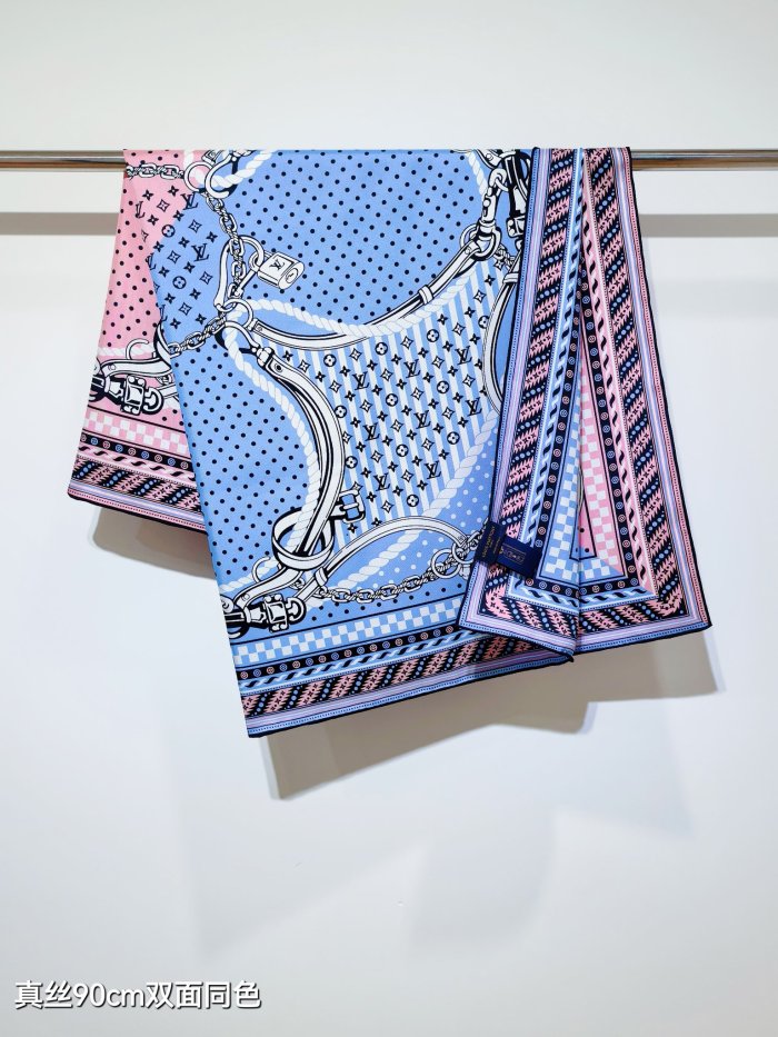 LV Silk make scarf SLV2531 90*90cm