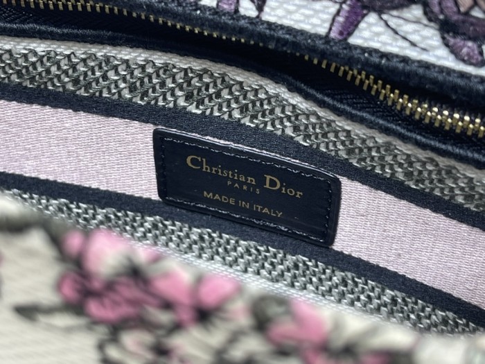 High quality Dior Medium Lady D-Lite Bag 9920 LM003 24cm