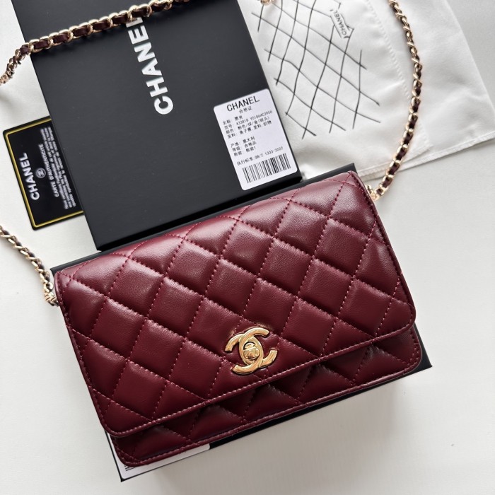 Chanel Chain Purse 33818 LM031 19cm