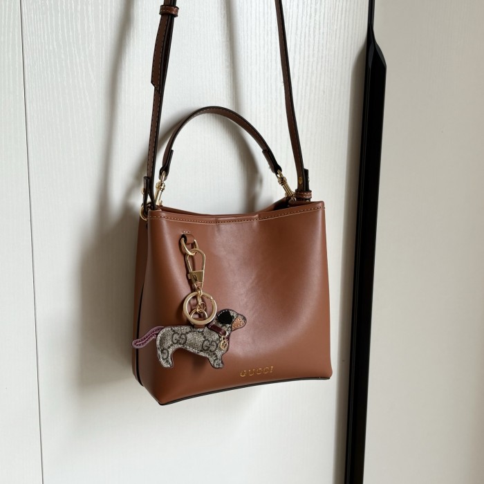 Gucci Emblem Bag 815118 LM002012 20.5cm