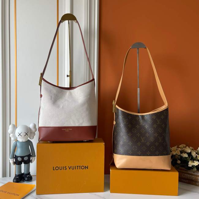 LV Low Key Hobo Bag M25468 LM051 28cm